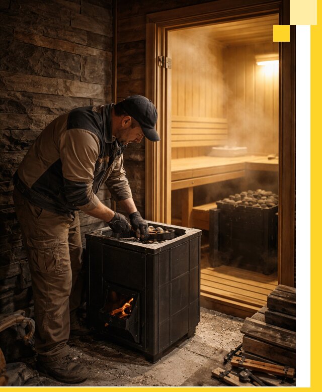 Строительство бани с сауной под ключ в Устях-Джегуте от проекта до сдачи