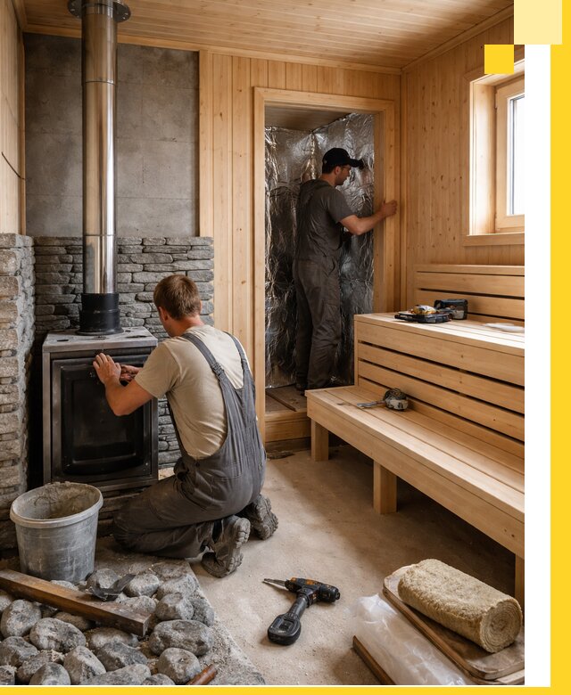 Строительство и изготовление бань под ключ в Устях-Джегуте