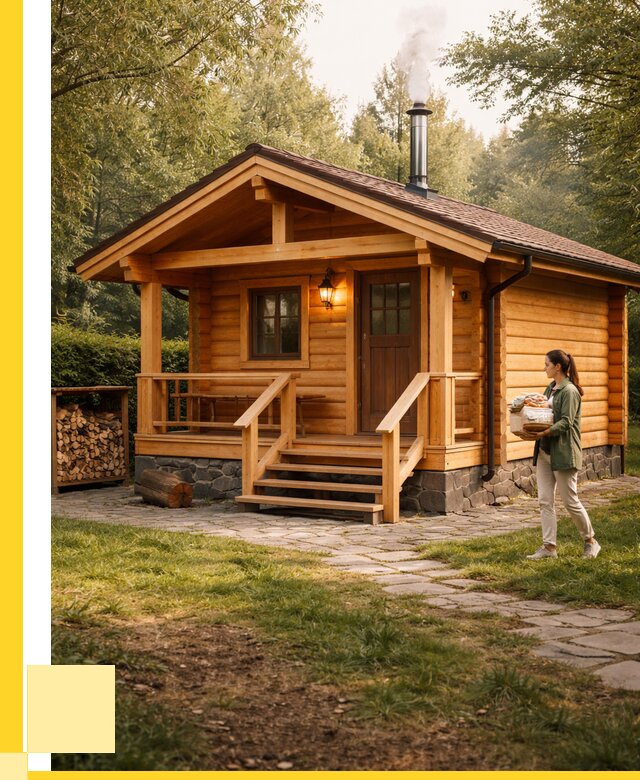 Купить баню под ключ в Устях-Джегуте от 657995 р. | ЭриданСтд