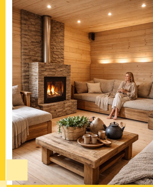 Проект бани с комнатой отдыха в Устях-Джегуте от 35431 р. | ЭриданСтд