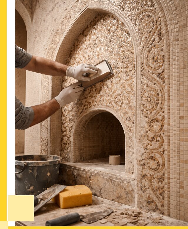 Мозаика для хамама в Устях-Джегуте под ключ от 5062 р. | ЭриданСтд