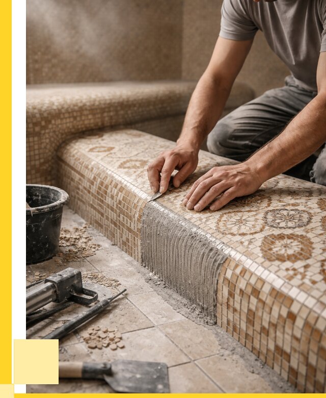 Плитка для хамама под ключ в Устях-Джегуте от 3543 р. | ЭриданСтд