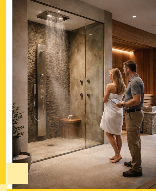 Купить душ впечатлений для дома в Устях-Джегуте от 86046 р. | ЭриданСтд