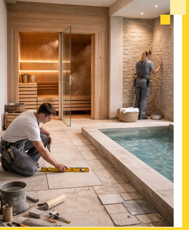 Комплексный дизайн и отделка интерьеров SPA под ключ в Устях-Джегуте